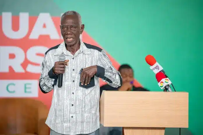 Afari-Gyan condemns daylight vote-buying and selling in Ghana 