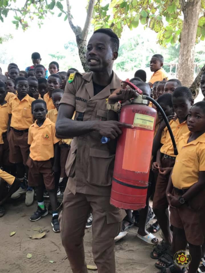 Ghana National Fire Service intensifies fire safety education
