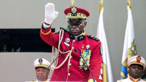 Gabon junta leader engages President Ali Bongo’s competitor, Albert Ondo Ossa