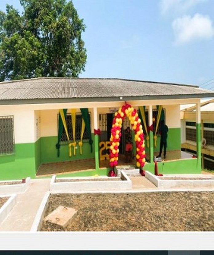 Ghana National College receives renovated Clothing and Textiles block from old students