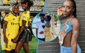 Thomas Partey’ex flaunts new lover