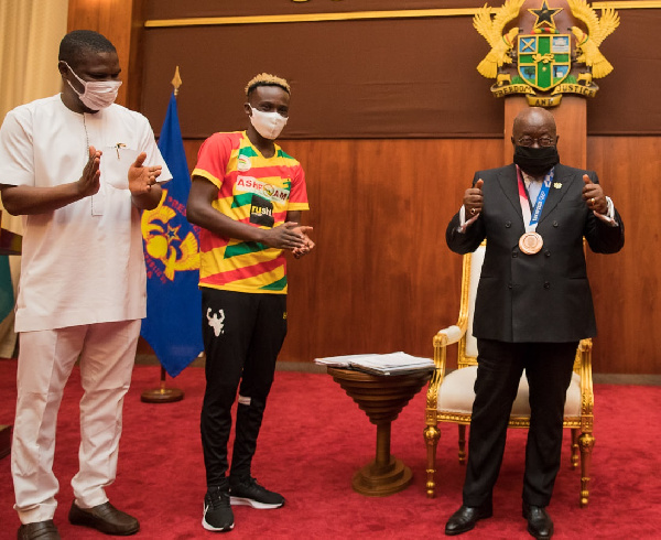 Govt has paid 50% of $20,000 promised Ghana’s Olympic Bronze medalist, Samuel Takyi – GBF