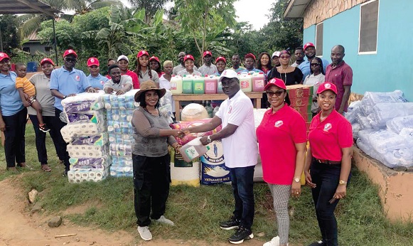 Pantang Hospital, Shelter Home receive support from GPCC