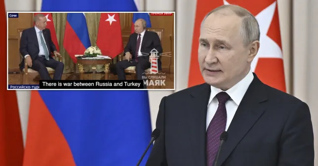 Turkey unintentionally ‘declares war’ on Russia in front Putin