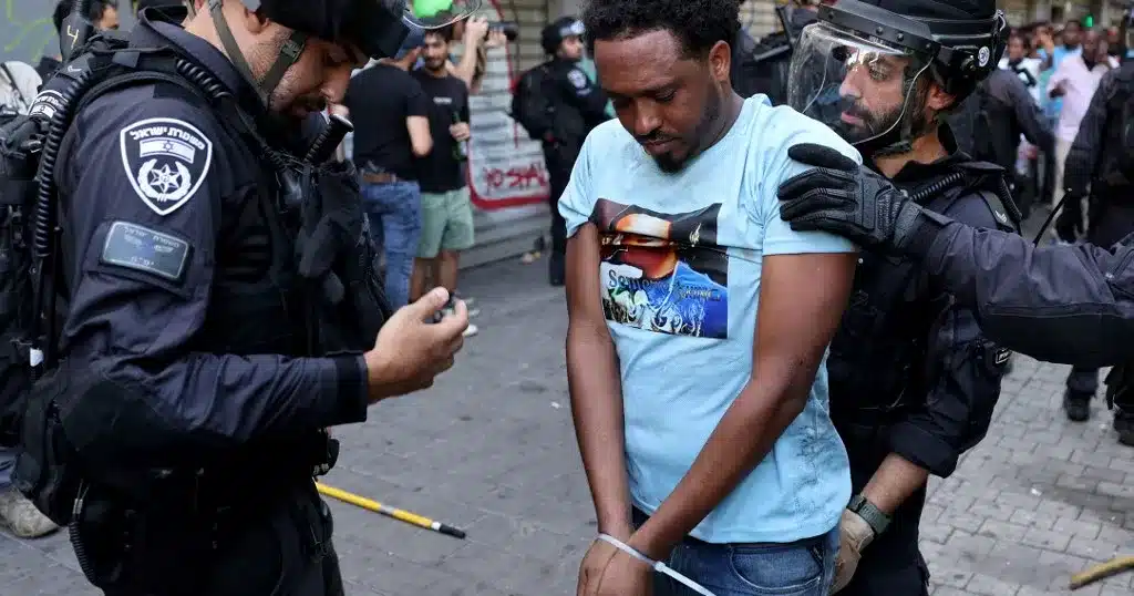 Eritrean protesters scuffle violently in Israel