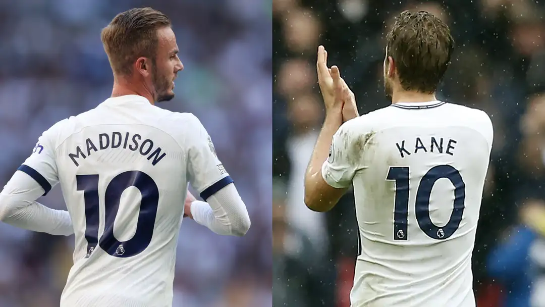 ‘The club has to make money’ – James Maddison speaks on Spurs No.10 shirt from Harry Kane