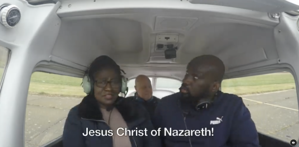 How a Ghanaian pilot’s flying surprise turned wild as mom freaked out and ‘fought’ him