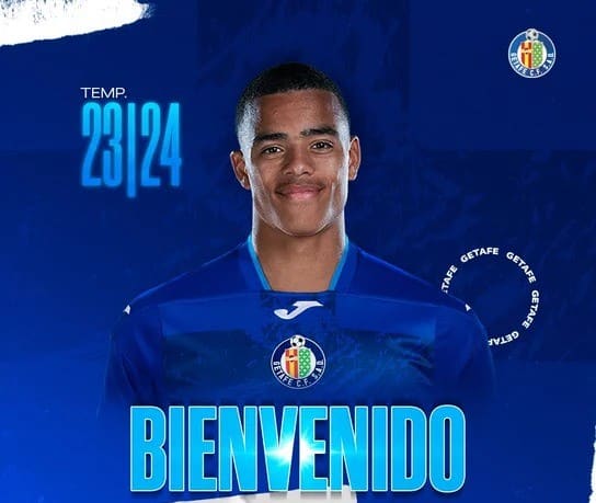 Mason Greenwood joins Getafe Club on loan