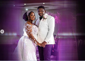 Check out the couple whose wedding was graced by Bawumia, his wife, Chief of Staff and others