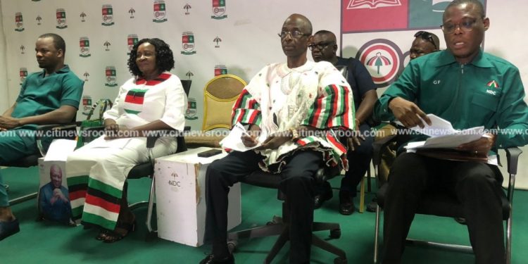 New NDC national executives sworn-in
