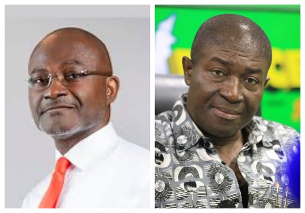 ‘Tone down’ – Nana Akomea tells Kennedy Agyapong over Ahmed Suale allegation against Bawumia