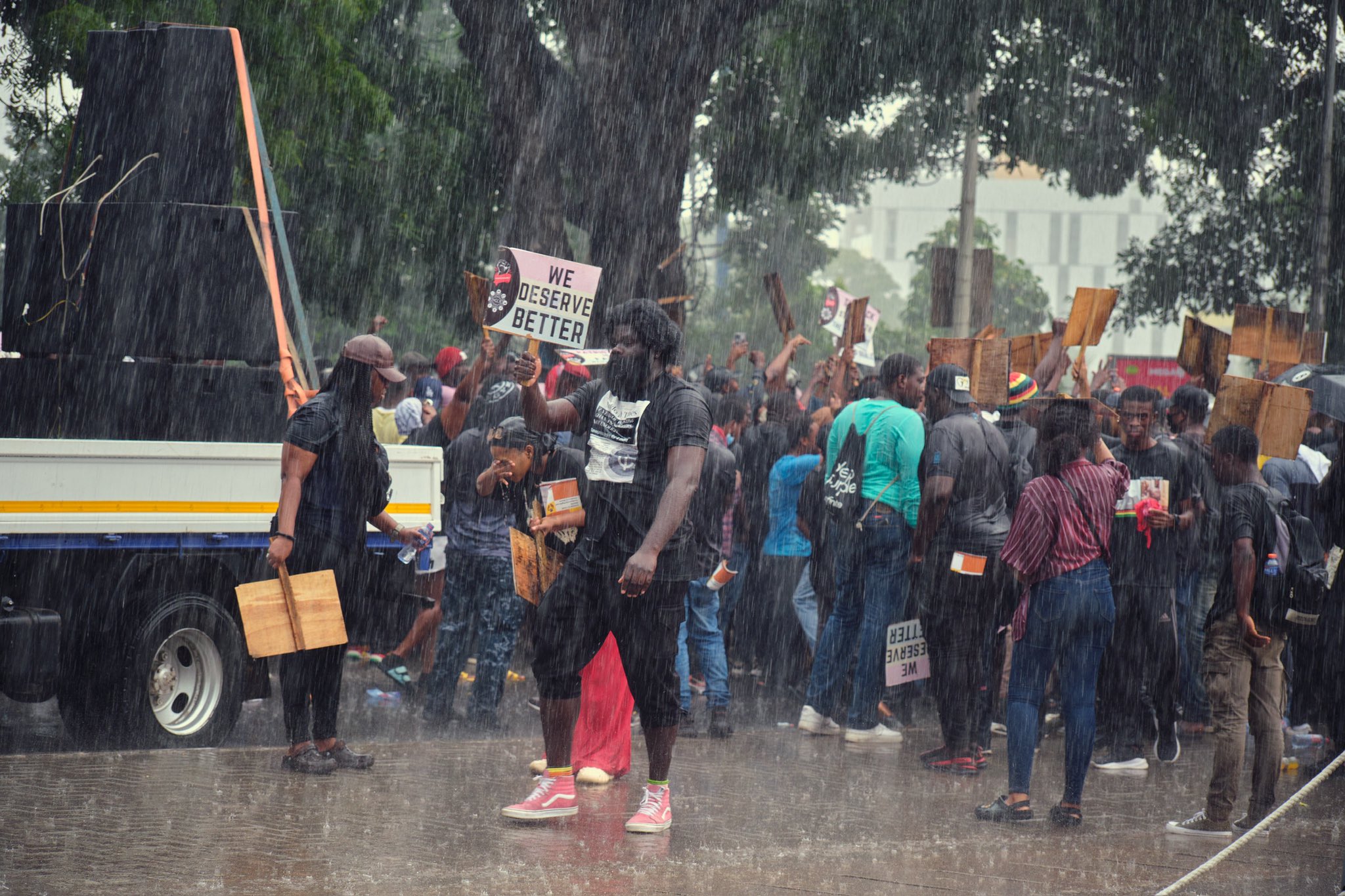 Highlights of #OccupyJulorBiHouse protest
