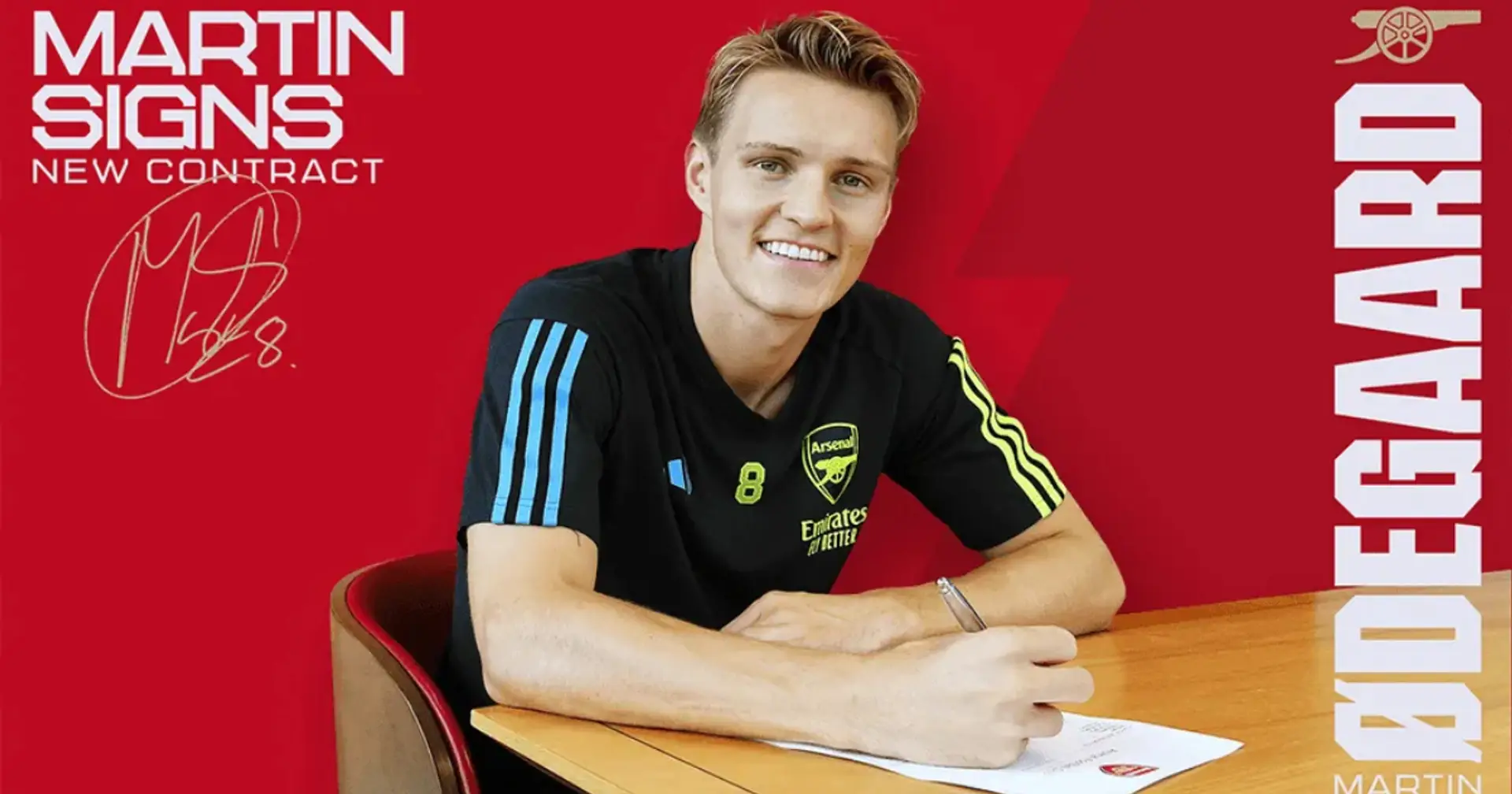 Odegaard becomes Arsenal’s highest-paid player after new 5-year contract