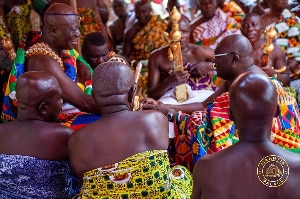 Bawumia seeks Otumfuo’s blessings ahead of NPP primaries