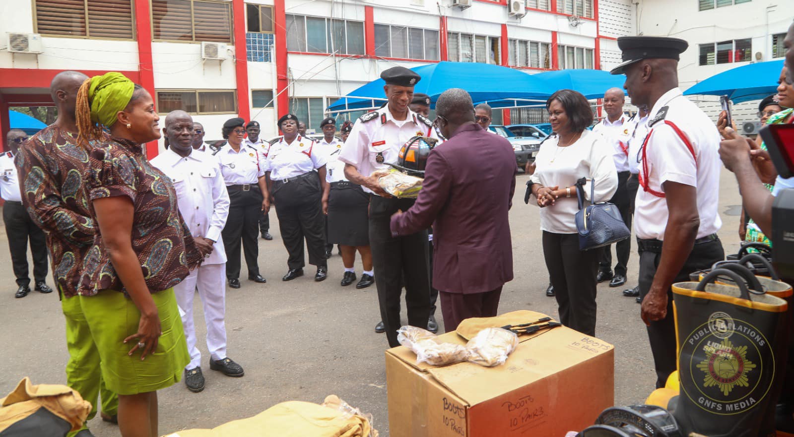 GNFS receives items worth over $8000 from PFA Charities
