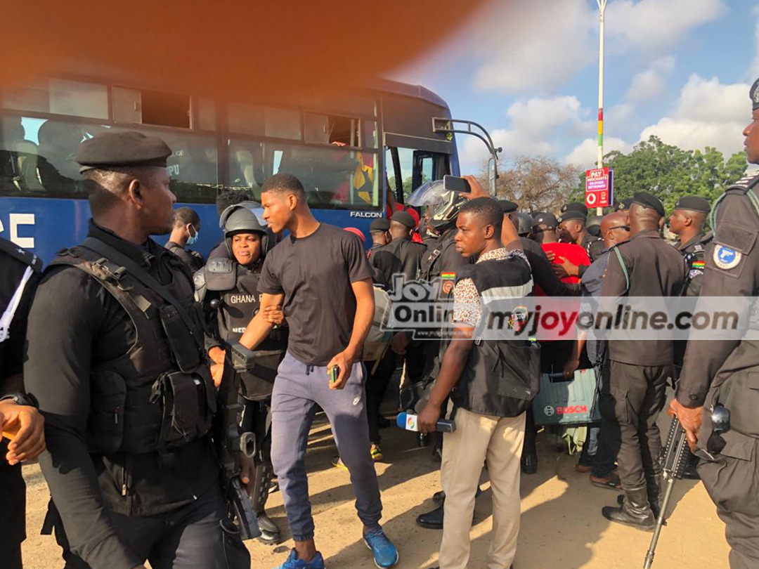 #OccupyJulorBiHouse protestors hit the streets again today