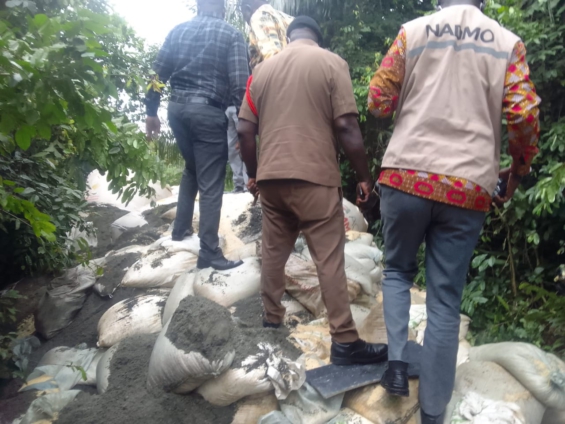 Quantity of Ammonium discovered in Anto Aboso quarry enclave