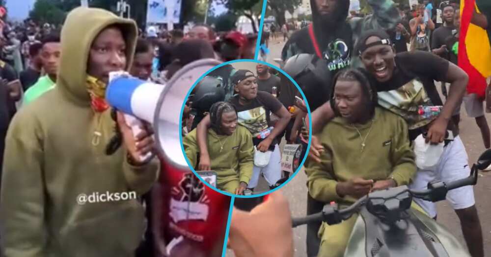 VIDEO: Stonebwoy’s speech at #OccupyJulorbiHouse demo