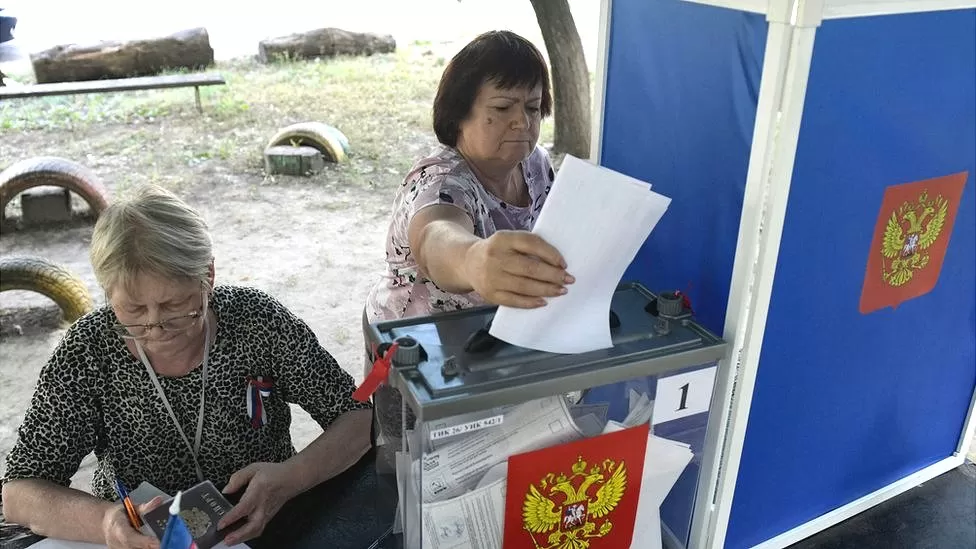 Ukraine criticizes ‘sham’ elections in Russian-occupied areas