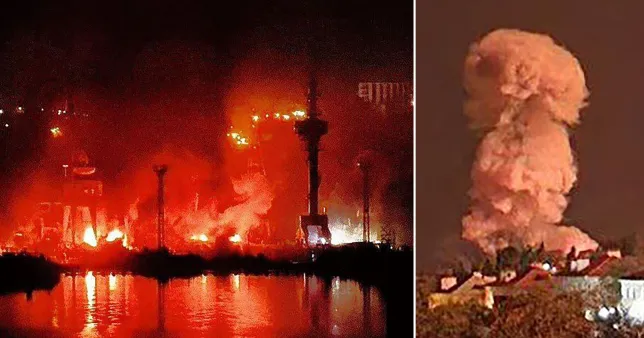 Ukraine launches massive attack on Russian naval port prior to Putin and Kim’s meeting