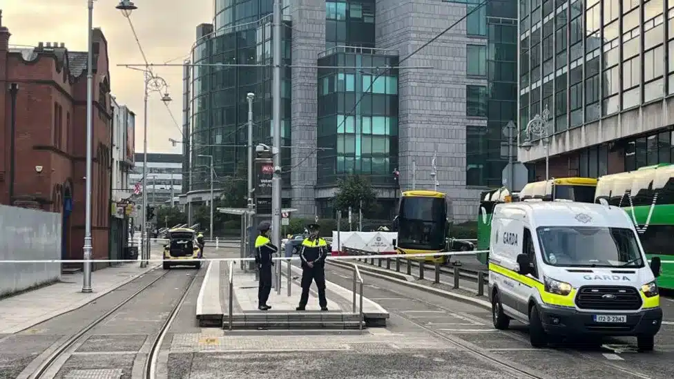 Dublin bus strikes man to death