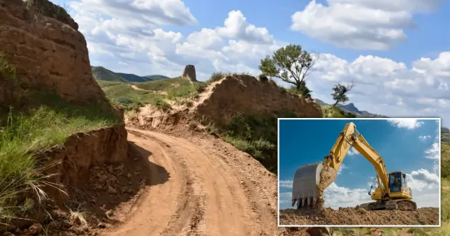 Two construction workers detained for breaking down Great Wall of China