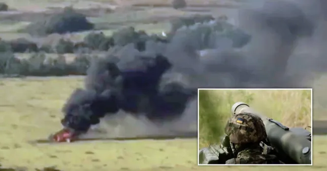 Russian ‘Alligator’ helicopter, worth £12,500,000, destroyed