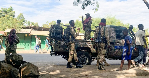 Ethiopian opposition group blames federal troops for civilian deaths