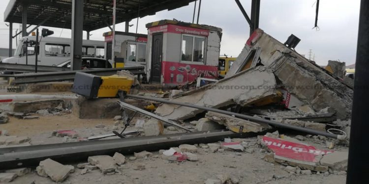 Tema motorway: Damaged tollbooths to be removed – Ghana Highways Authority