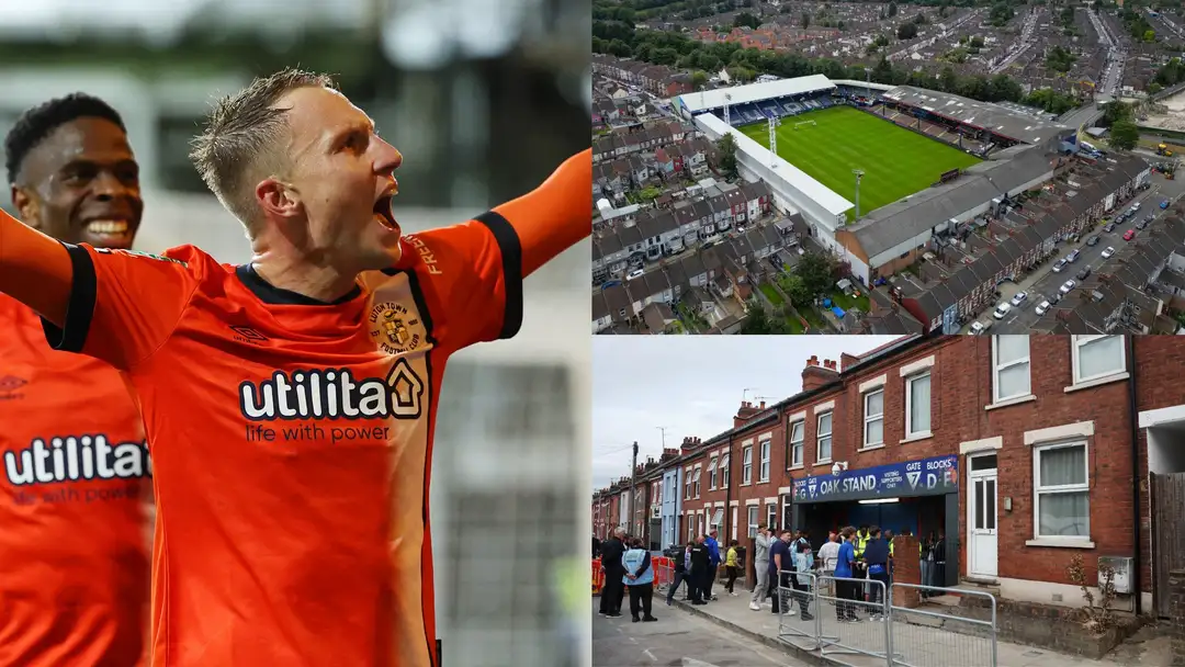 Take a look at Luton Town’s stadium Kenilworth Road