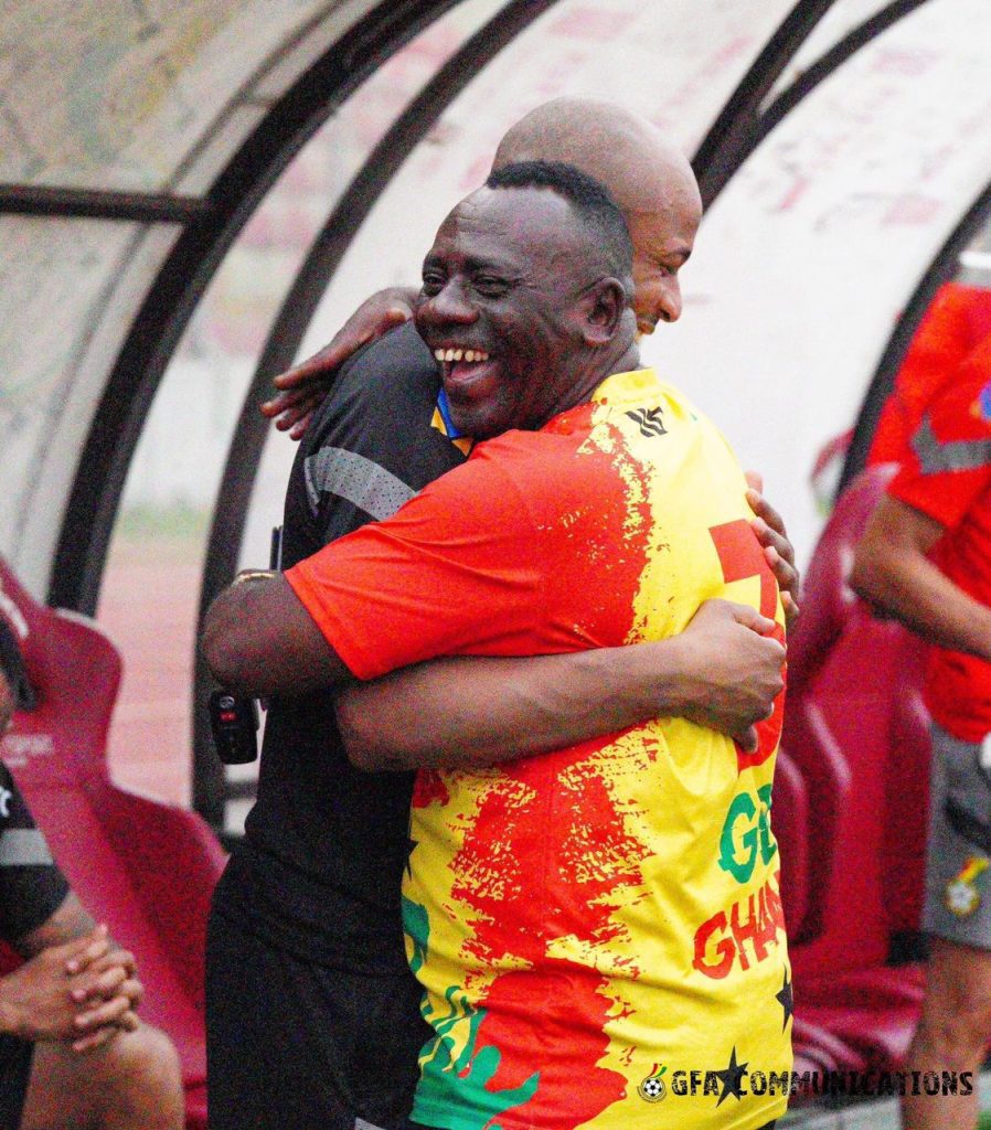 Akrobeto visits Black stars ahead of match to qualify for AFCON