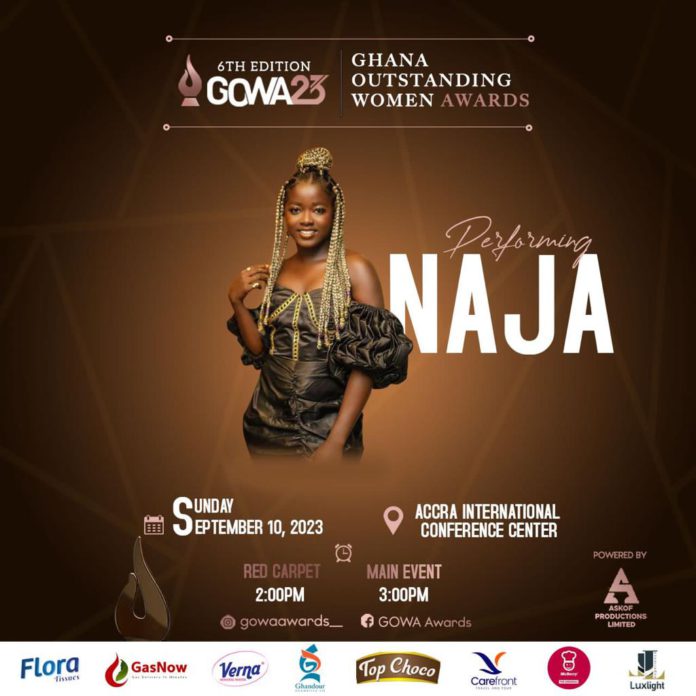 NAJA becomes part of the 2023 GOWA artistes’ lineup