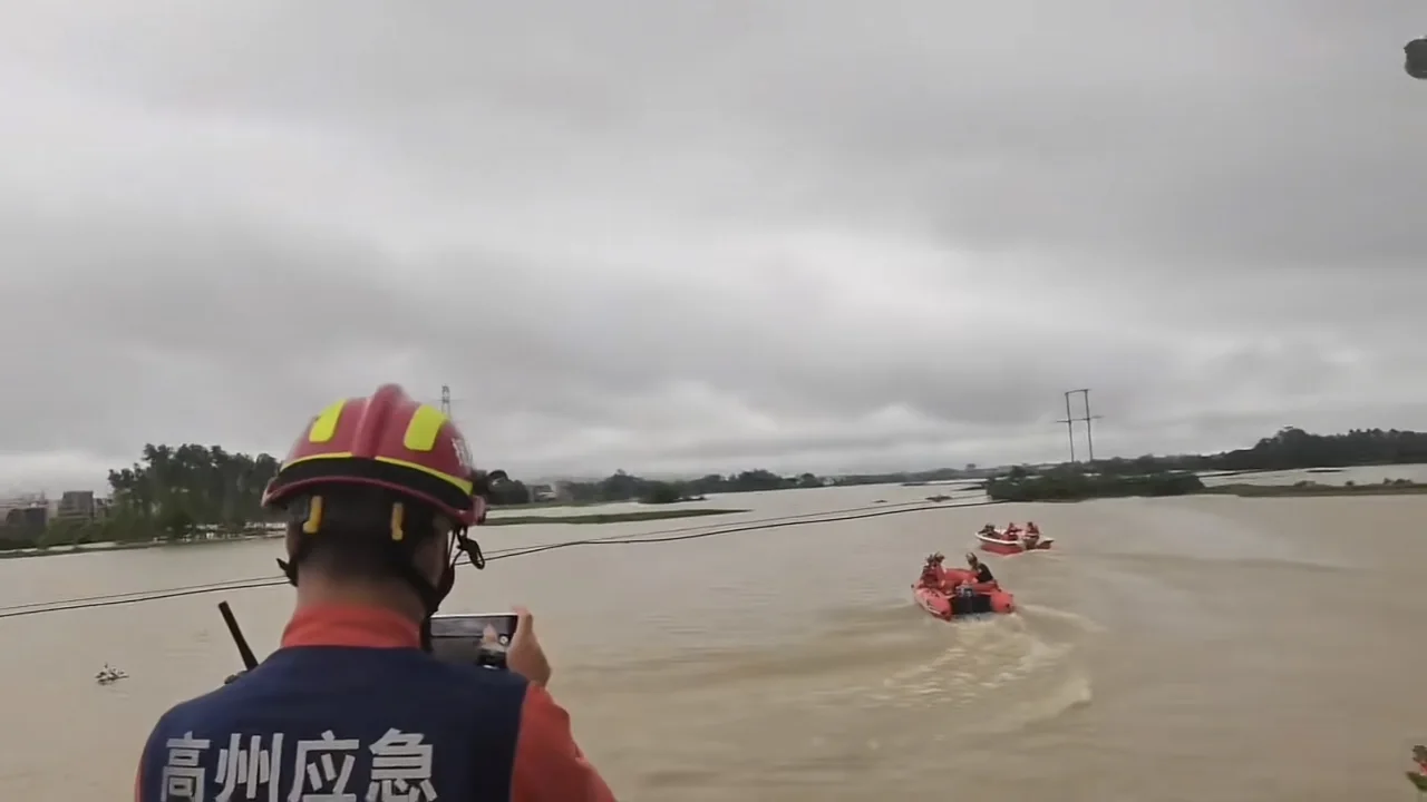 Heavy flooding in southern China released more than 70 crocodiles