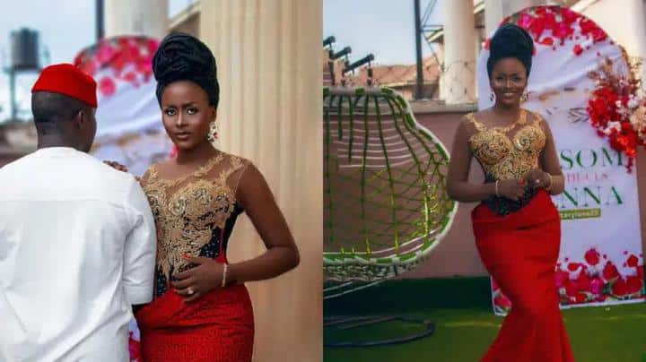 “Men are scam” – Chisom Steven, days after her traditional wedding