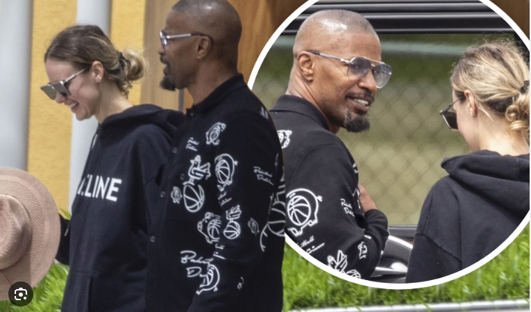 Jamie Foxx spotted with girlfriend after health scare