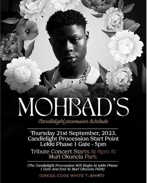 Police allegedly spray tear gas at mourners during Mohbad’s candlelight procession
