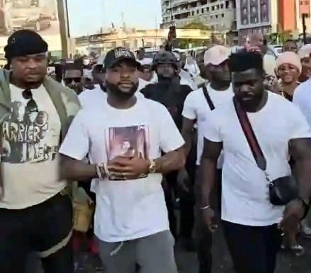 Davido, Falz, Zlatan, and more join Lagos candlelight procession in honor of Mohbad