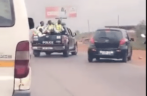 ‘Fast & Furious’ style: Ghanaian motorist’s audacious challenge to Police car