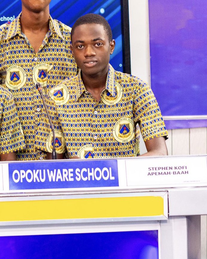 NSMQ 2023: I was really pressured but later believed in myself to represent OWASS – First year student, Stephen Baah