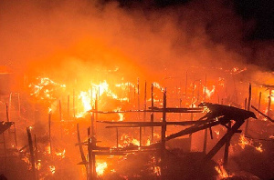 Makola fire: Over 200 shops destroyed- Fire Service