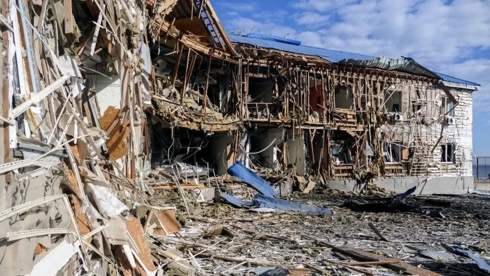 Russian helicopters damaged by Ukrainian airstrikes