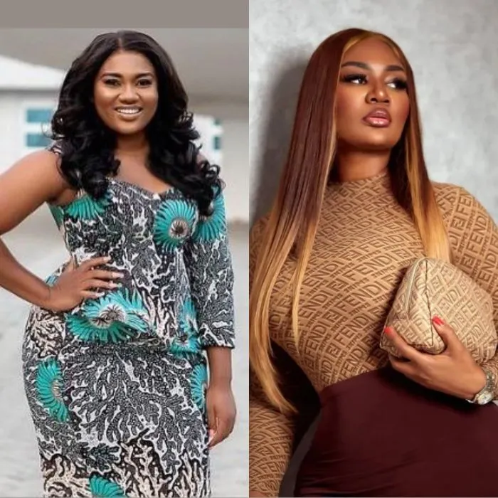 Abena Korkor reacts to Sandra Ankobiah’s name allegedly appearing on NACOB’s list