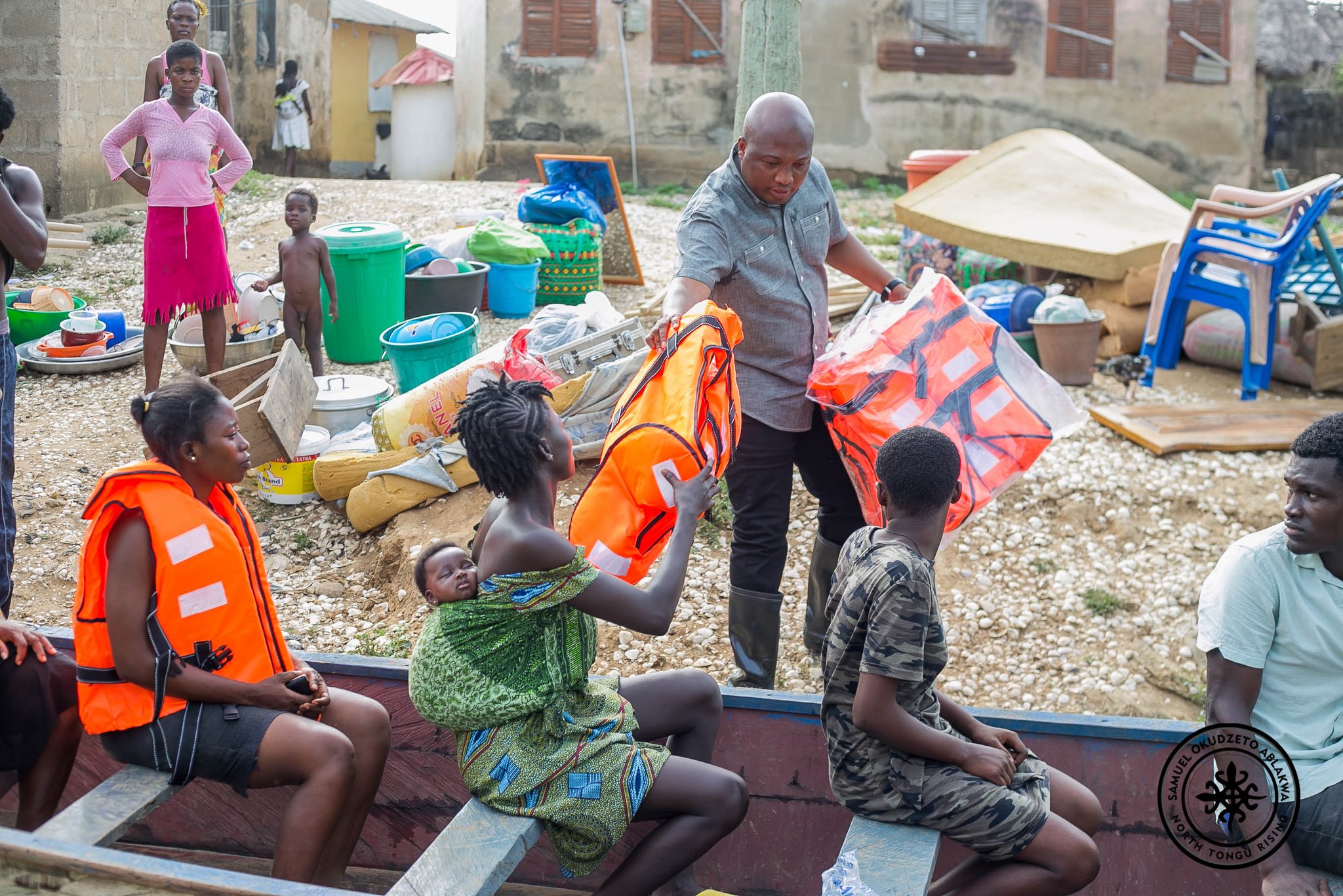 Ablakwa provides Akosombo Dam spillage victims GHS30,000, life jackets