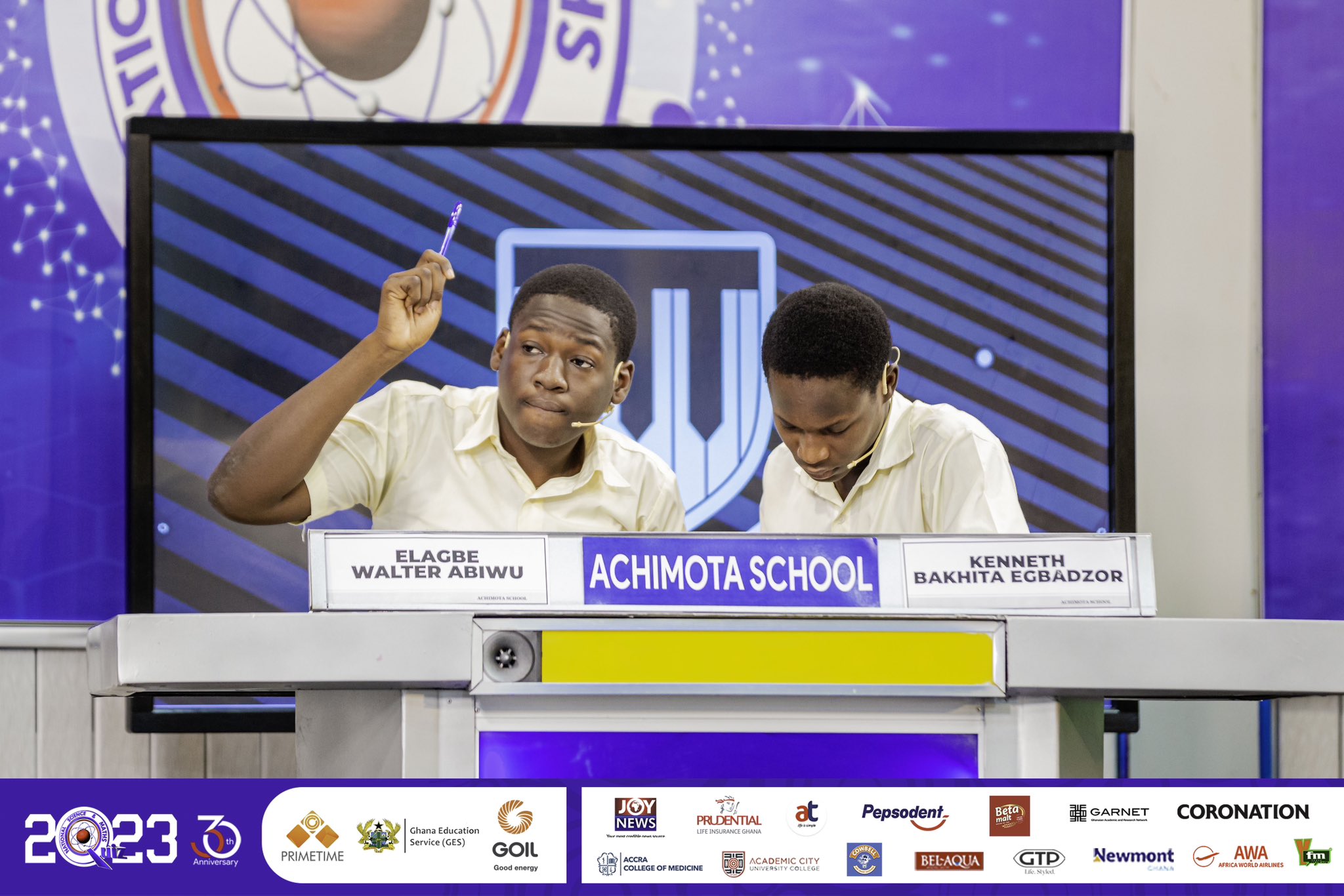 NSMQ 2023: Achimota School grabs first slot in grand finale