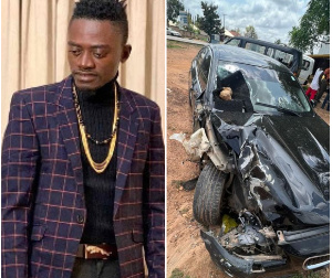 Kumawood actor Lil Win escapes car accident unharmed
