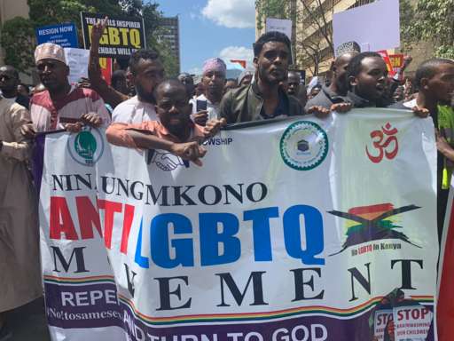 Anti-gay protesters demand Kenyan judges be sacked