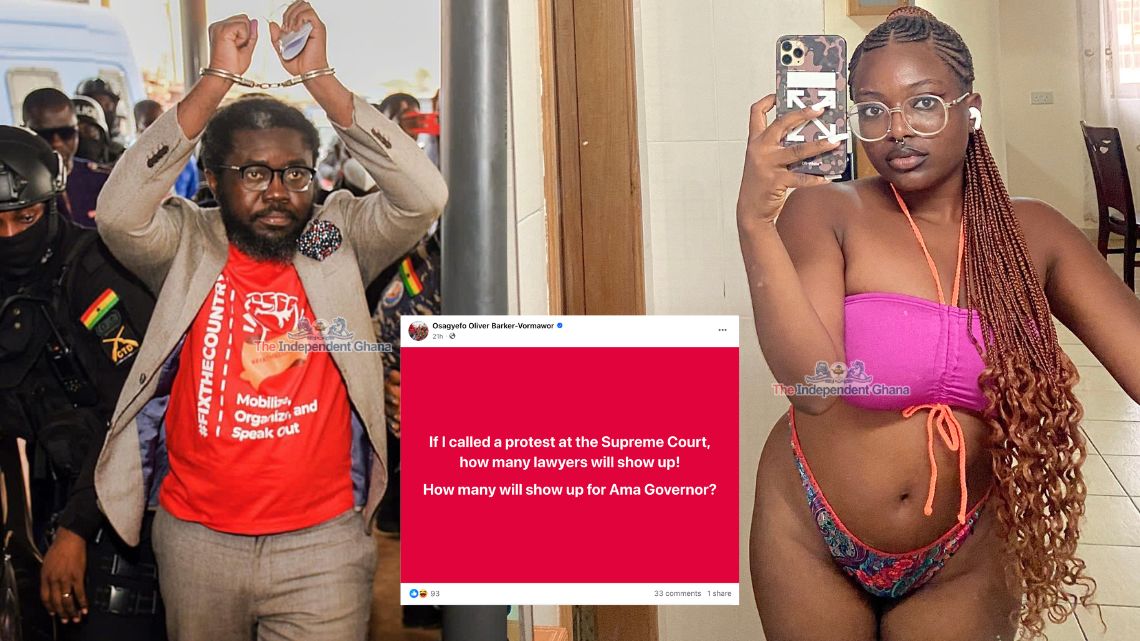 Barker-Vormawor ready to face Supreme Court in support of Ama Governor?