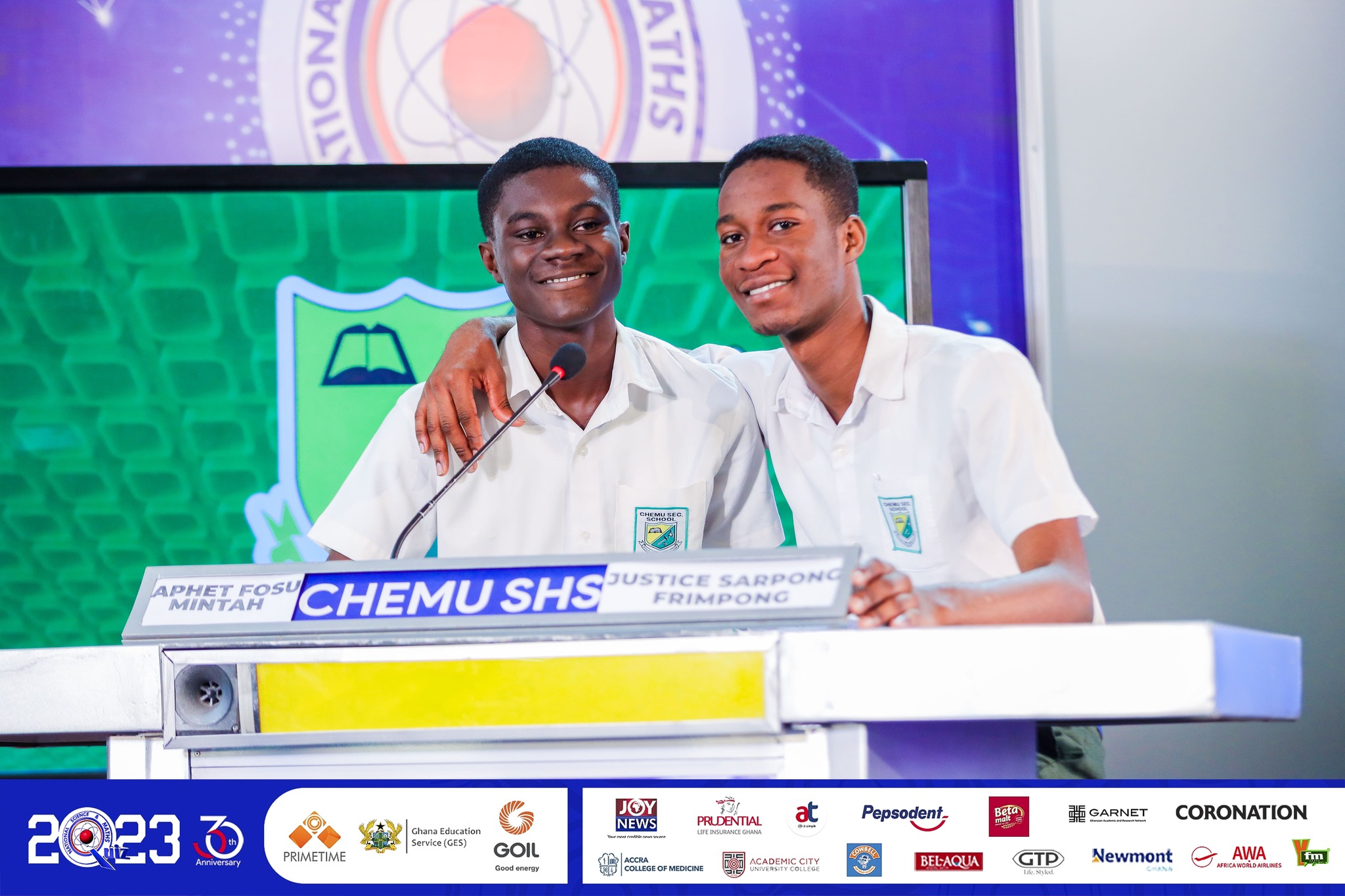 Chemu SHS makes Tema proud by winning one-eighth stage slot in NSMQ 2023