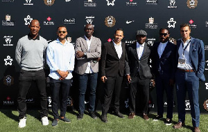 Otto Addo, Michael Essien, spotted at the unveiling of Right to Dream in Egypt