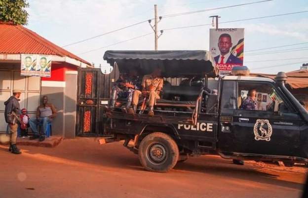 Bobi Wine’s party office blocked by Ugandan security personnel